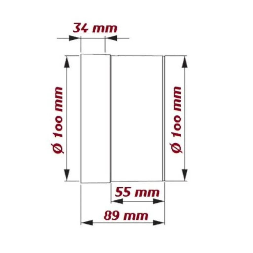 Rohrlüfter Rohrventilator Ø 100 Mm Standard 3 Rohrlüfter Rohrventilator Ø 100 Mm Standard – Bild 3