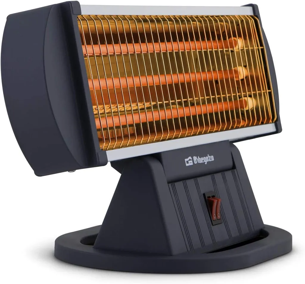 Orbegozo Quarzofen BP-0204 Standgerät 3 Leistungsstufen Kippschutz 1200 W Schwarz 3 Orbegozo Quarzofen BP-0204 Standgerät 3 Leistungsstufen Kippschutz 1200 W Schwarz – Bild 3