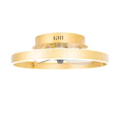 QAZQA - Modern Deckenventilator Mit Beleuchtung Messing Inkl. LED Mit Fernbedienung - Maddy Dimmer I Dimmbar I Wohnzimmer I Schlafzimmer - Stahl Rund - I (nicht Austauschbare) LED 14 QAZQA - Modern Deckenventilator Mit Beleuchtung Messing Inkl. LED Mit Fernbedienung - Maddy Dimmer I Dimmbar I Wohnzimmer I Schlafzimmer - Stahl Rund - I (nicht Austauschbare) LED -Luft Wrame Haus Geschaft 02b8749f84a10397ef58559896d9e25c