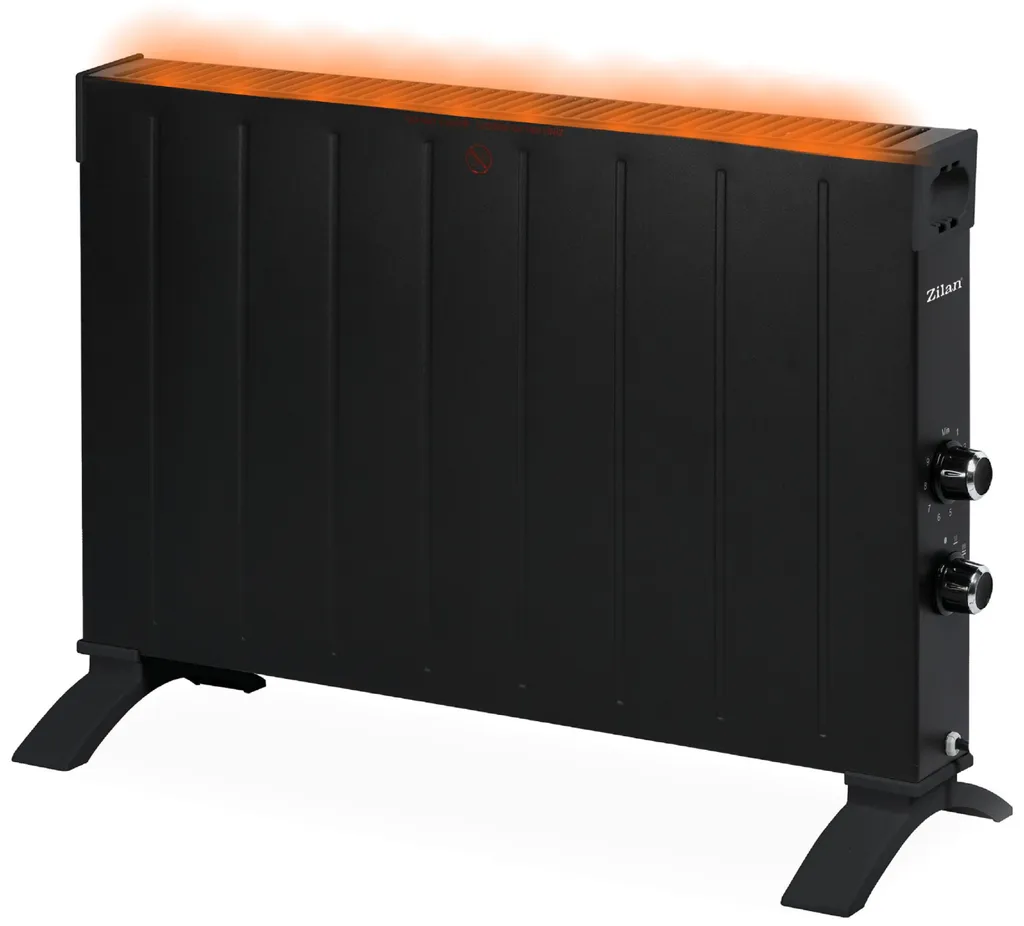 Zilan Design Konvektor Mit 2500 Watt | Überhitzungsschutz | Thermostat | 2 Leistungsstufen | Wandmontage Möglich 1 Zilan Design Konvektor Mit 2500 Watt | Überhitzungsschutz | Thermostat | 2 Leistungsstufen | Wandmontage Möglich