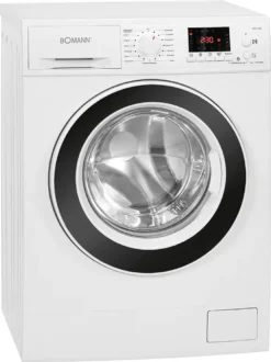 Bomann WA 7192 Waschmaschine Weiß, 9 Kg, 15 Waschprogramme, 1.400 U/min, LED-Display/Kontrollanzeigen, Frontlader -Luft Wrame Haus Geschaft 04ac97e39ccb38a824bf8ac1c535011a