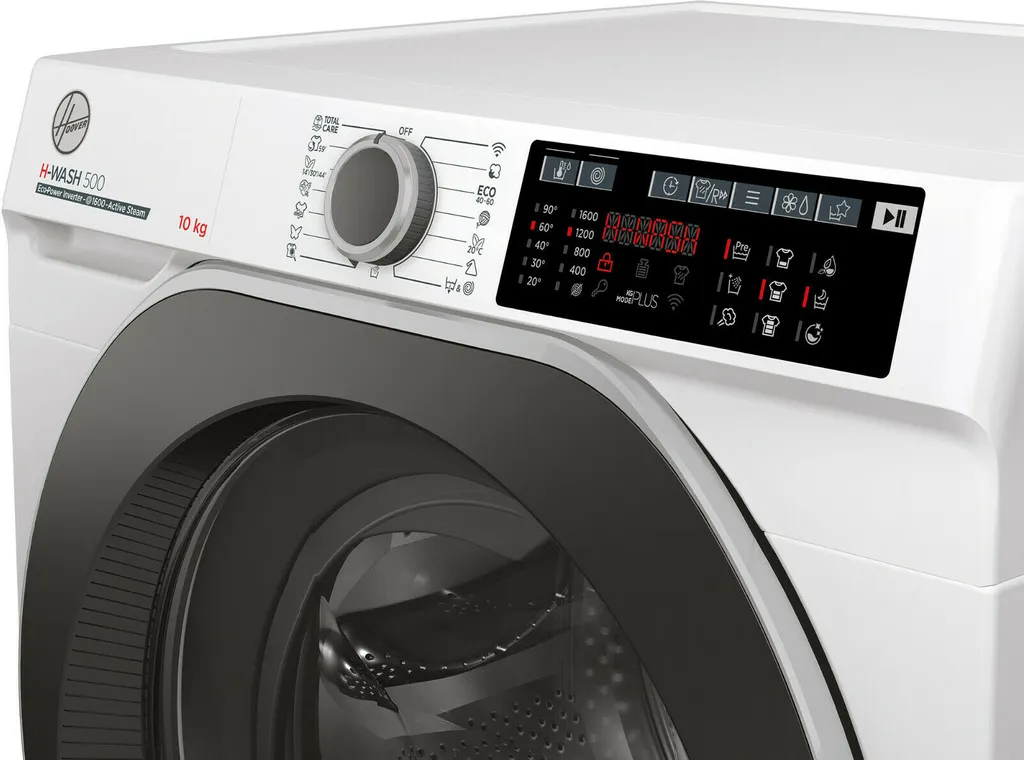 HOOVER Waschmaschine Frontlader HWQ 610AMBS/1-S 10kg 1600 U/min 4 HOOVER Waschmaschine Frontlader HWQ 610AMBS/1-S 10kg 1600 U/min – Bild 4