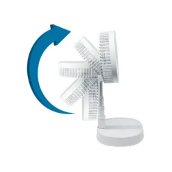 Starlyf® Foldable Fan – Wiederaufladbarer, Kabelloser Und Zusammenklappbarer Ventilator, Akkubetrieb Mit 3 Geschwindigkeiten, 2in1 - Tischventilator Und Standventilator – Aus Der TV Werbung -Luft Wrame Haus Geschaft 0577404860eaf1bdbc77db93ea02c2a4