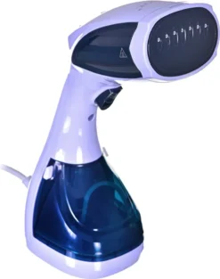 Clatronic Dampfbürste DB 3717 Weiß/blau, 200 Ml Wassertank -Luft Wrame Haus Geschaft 058b659d9e7b7434e2c5917e6344b580