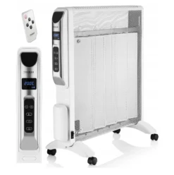 Elektrische Heizung 2500W Infrarotstrahler INFRAROT Elektro Heizkörper Mobiles Heizgerät