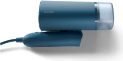 Philips Travel Steamer 3000 Series, Tragbarer Dampfglätter, 20 G/min Konstanter Dampf, 1000W, Blau (STH3000/20) -Luft Wrame Haus Geschaft 065b827e8f891cd2383407e7c460a730