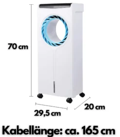 Echos Aircooler 4 L Wassertank | Fernbedienung | 3 Modi -Luft Wrame Haus Geschaft 06896131a356a2b616343ea9b8724085