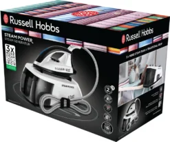 RUSSELL HOBBS 24420-56 Steam Power Dampfbügelstation -Luft Wrame Haus Geschaft 06a17b03063c5515974204a71be66b65