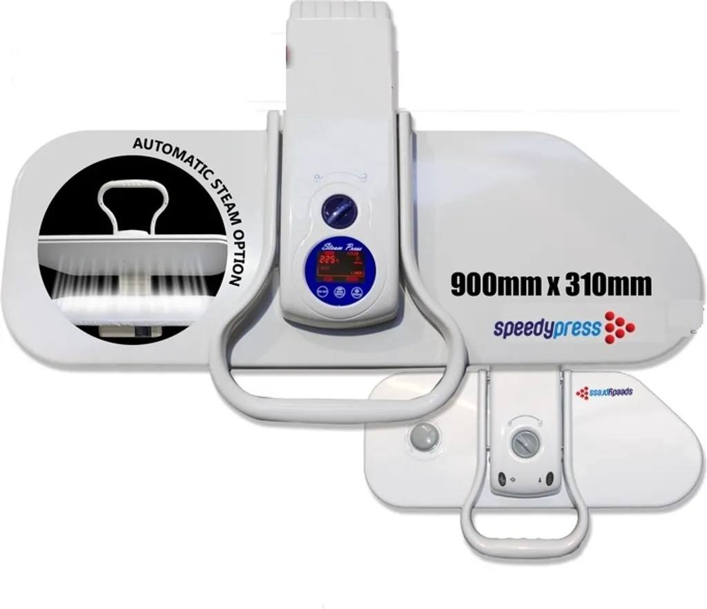 Dampfbügelpresse Ultra XL Von Speedypress - Die Größte & Fortschrittschlichste Heimdampfbügelpresse In Europa (90cm Y 31cm; 2.200watt) Für Superschnelles Bügeln (+ Ersatzabdeckung & Schaumstoff-Unterfilz UVP 45,00 € + Weiteres Zubehör GRATIS) 2 Dampfbügelpresse Ultra XL Von Speedypress - Die Größte & Fortschrittschlichste Heimdampfbügelpresse In Europa (90cm Y 31cm; 2.200watt) Für Superschnelles Bügeln (+ Ersatzabdeckung & Schaumstoff-Unterfilz UVP 45,00 € + Weiteres Zubehör GRATIS) – Bild 2