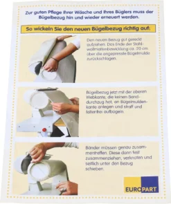 Bügeltuch Universal Bügelautomat 85cm Baumwolle AEG Electrolux 8996470168700 Miele1566620 Bosch Siemens 00450183 -Luft Wrame Haus Geschaft 07b8127c1db2c8408bac5477f42c391d