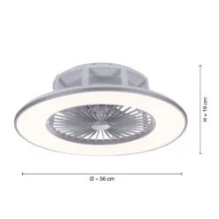 Selltec LED Deckenlampe Ventilator AIR 3 Stufen, Dimmbar, Fernbedienung CCT, Wohnzimmer Wohnzimmer, Schlafzimmer, Kinderzimmer 14646055 12 Selltec LED Deckenlampe Ventilator AIR 3 Stufen, Dimmbar, Fernbedienung CCT, Wohnzimmer Wohnzimmer, Schlafzimmer, Kinderzimmer 14646055 -Luft Wrame Haus Geschaft 07f57cfab3b94db037f8f49a4e680548