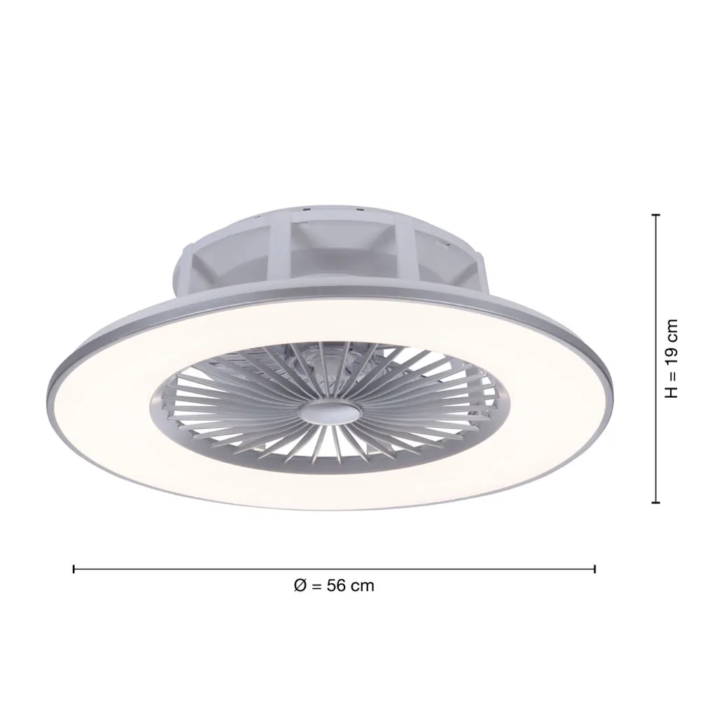 Selltec LED Deckenlampe Ventilator AIR 3 Stufen, Dimmbar, Fernbedienung CCT, Wohnzimmer Wohnzimmer, Schlafzimmer, Kinderzimmer 14646055 5 Selltec LED Deckenlampe Ventilator AIR 3 Stufen, Dimmbar, Fernbedienung CCT, Wohnzimmer Wohnzimmer, Schlafzimmer, Kinderzimmer 14646055 – Bild 5