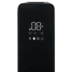 Juskys Elektroheizung Ölradiator 2500W - Wi-Fi Steuerung, Fernbedienung & Touch-Display - Energiesparender Radiator, 2 Heizstufen, 24h Timer - Schwarz -Luft Wrame Haus Geschaft 09654d6a910eb55c974e9ec269e82ee2