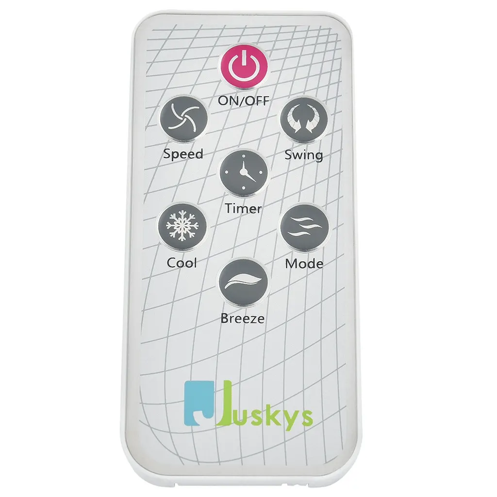 Juskys Mobile Klimaanlage Mit Fernbedienung, Schwingfunktion & Timer – Klimagerät 65 Watt 76 Cm – Luftkühler 3 Geschwindigkeiten – Weiß 18 Juskys Mobile Klimaanlage Mit Fernbedienung, Schwingfunktion & Timer – Klimagerät 65 Watt 76 Cm – Luftkühler 3 Geschwindigkeiten – Weiß – Bild 18