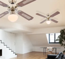 GLOBO Deckenventilator Mit LED Beleuchtung Deckenlampe 106cm 0309LED -Luft Wrame Haus Geschaft 0e261bf788b5d503eaddebf8a1d36ccb