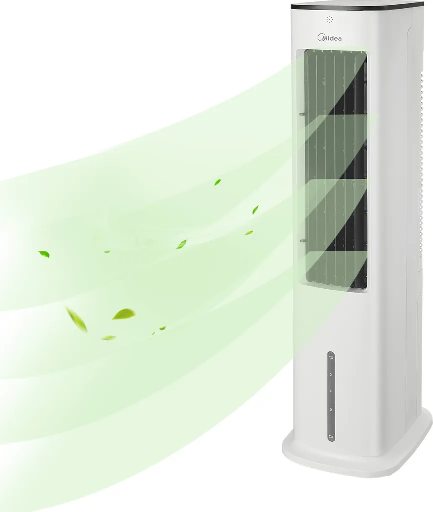 Midea Europe Luftkühler AC100-20ARB Weiss 0MB 2 Midea Europe Luftkühler AC100-20ARB Weiss 0MB – Bild 2