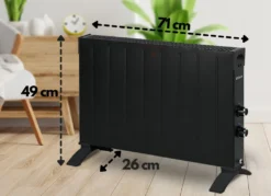 Zilan Design Konvektor Mit 2500 Watt | Überhitzungsschutz | Thermostat | 2 Leistungsstufen | Wandmontage Möglich 10 Zilan Design Konvektor Mit 2500 Watt | Überhitzungsschutz | Thermostat | 2 Leistungsstufen | Wandmontage Möglich -Luft Wrame Haus Geschaft 0f19eefbea87785cba3c002a4e9cf904