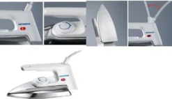 SEVERIN Bügeleisen BA 3211 1.200 Watt Weiß -Luft Wrame Haus Geschaft 0f1e4185bb1cd67eaf0acab61d0e57d1