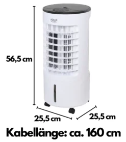 Adler Echos Aircooler 5,5 L Wassertank | 3 Modi Mit Fernbedienung 14 Adler Echos Aircooler 5,5 L Wassertank | 3 Modi Mit Fernbedienung -Luft Wrame Haus Geschaft 0fa2c11f235b451020605245e9ab3bf6