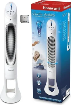 Honeywell Turmventilator HYF260E4 30W Weiß 108421 -Luft Wrame Haus Geschaft 0fabee407318ae81b11c334e5a4e0d92