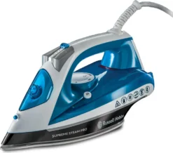 RUSSELL HOBBS Dampfbügeleisen Bügeleisen Blau Supreme Steam Pro 2600 W -Luft Wrame Haus Geschaft 0fb42d07cd3b9eb9e25d508ff9554e4d