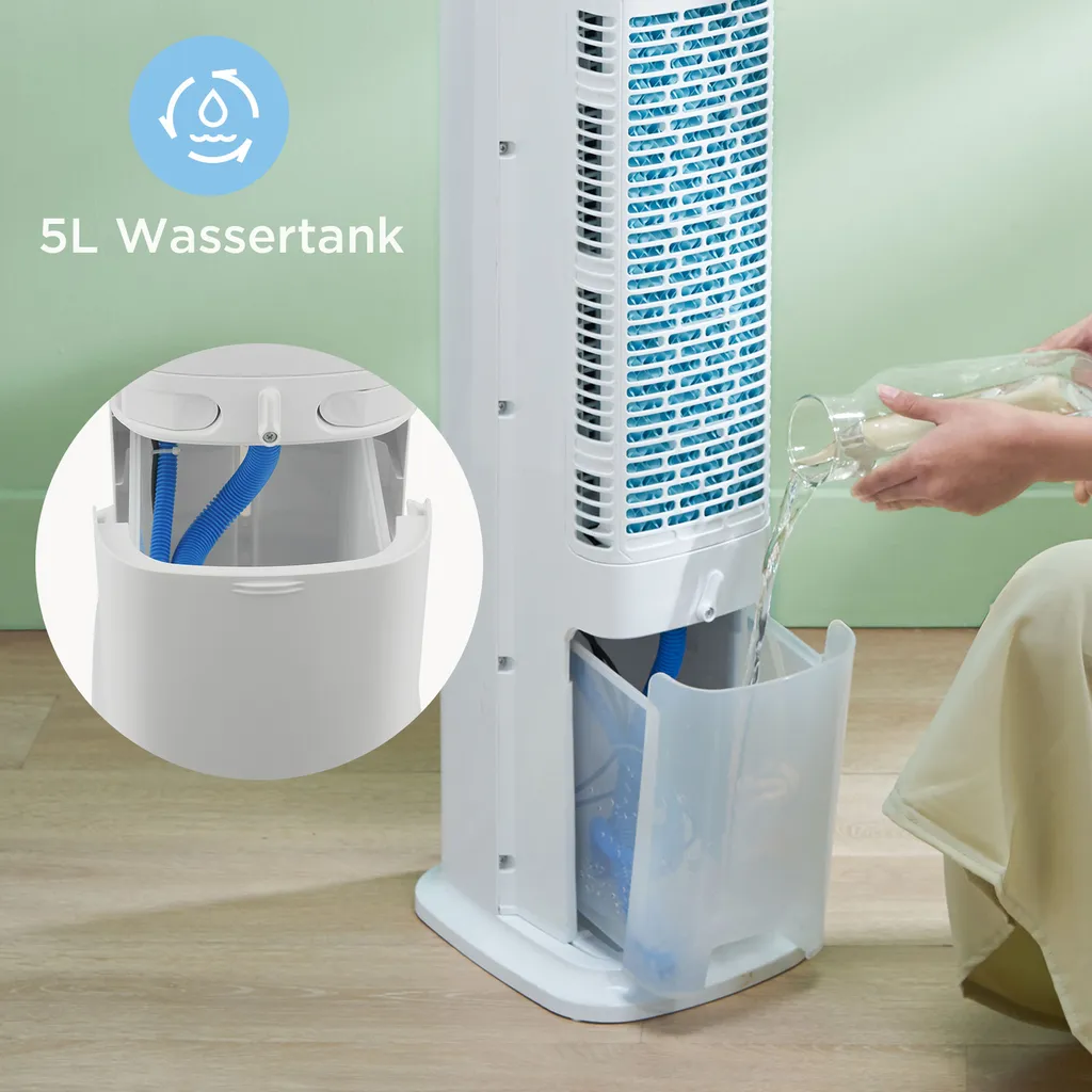 Midea Europe Luftkühler AC100-20ARB Weiss 0MB 7 Midea Europe Luftkühler AC100-20ARB Weiss 0MB – Bild 7