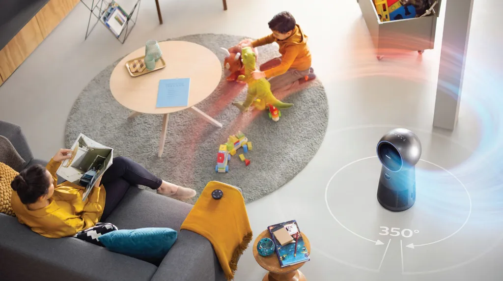 Philips Luftreiniger 3 In 1 AMF220/15 Lüfter 7,5-15-25; Heizung 1250-1500-2200 W, Geeignet Für Räume Bis 42 M², Schwarz 15 Philips Luftreiniger 3 In 1 AMF220/15 Lüfter 7,5-15-25; Heizung 1250-1500-2200 W, Geeignet Für Räume Bis 42 M², Schwarz – Bild 15