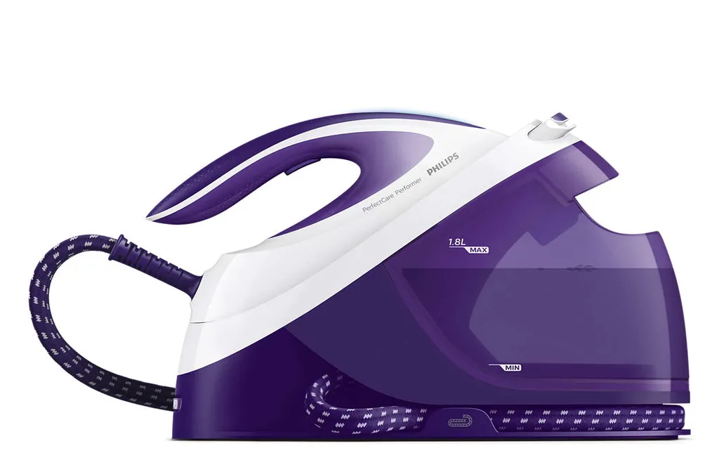 Philips PerfectCare Performer Dampfbügelstation, Keramikbügelsohle, 120 G/min, 6.5 Bar, 2600 W, Violett (GC8752/30) 1 Philips PerfectCare Performer Dampfbügelstation, Keramikbügelsohle, 120 G/min, 6.5 Bar, 2600 W, Violett (GC8752/30)