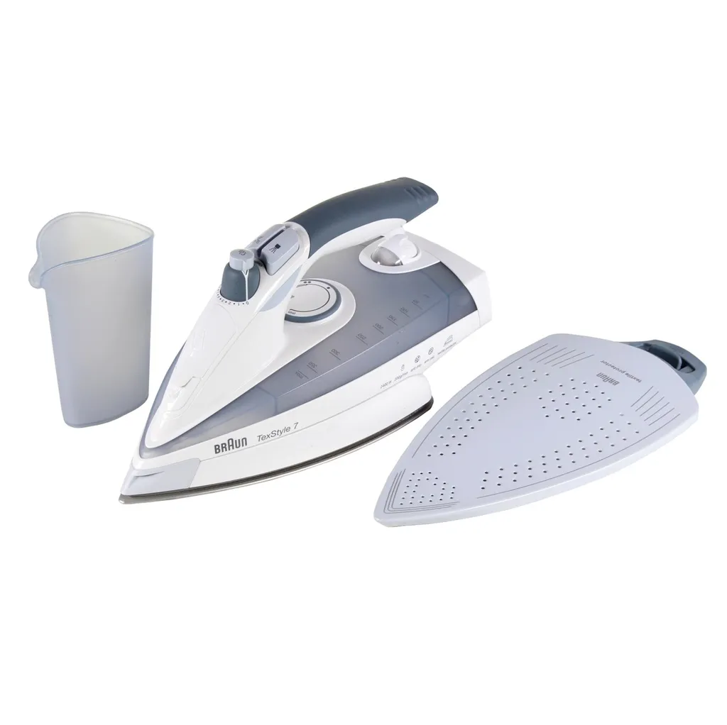 BRAUN TexStyle 775 ETP Dampfbügeleisen 2400 Watt Dreiecks-Dampfstoß Grau 3 BRAUN TexStyle 775 ETP Dampfbügeleisen 2400 Watt Dreiecks-Dampfstoß Grau – Bild 3