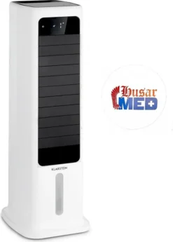 Klarstein Mobiles Klimagerät Ohne Abluftschlauch - 360° Luftkühler Mit Wasser Ventilator Luftbefeuchter Luftreiniger Funktion - App-Steuerung - 6L Wassertank - Klimaanlage Mobil Mit Fernbedienung -Luft Wrame Haus Geschaft 175ed01d7efd40b3c4c50ffe5720aa19