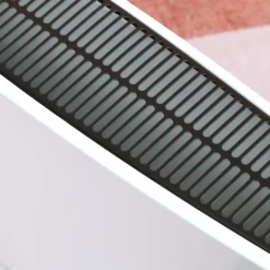 HOMCOM Heizgerät Heizlüfter 2180 W Elektroheizer LED-Licht Mit 3 Stufen Warm 24-Stunden-Timer Heizer Heizung Wärme Stahl Kunststoff Weiß 60 X 18,5 X 39,5 Cm -Luft Wrame Haus Geschaft 1793fa17cf33b3ea240f49ea7a621509