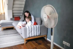 Honeywell HSF600WE4 Moderner QuietSet Standventilator "sehr Gut" -Luft Wrame Haus Geschaft 182a543a2ffb1cad7d4efeb0a7ef5700