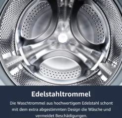 Telefunken W-9-1400-B Waschmaschine (9 Kg / 1400 U/Min) Mit LED Display, Mengenautomatik, Dosierungsautomatik, Inverter Motor 15 Telefunken W-9-1400-B Waschmaschine (9 Kg / 1400 U/Min) Mit LED Display, Mengenautomatik, Dosierungsautomatik, Inverter Motor -Luft Wrame Haus Geschaft 1b17ef260a33238f44efa3fe222fbc3c