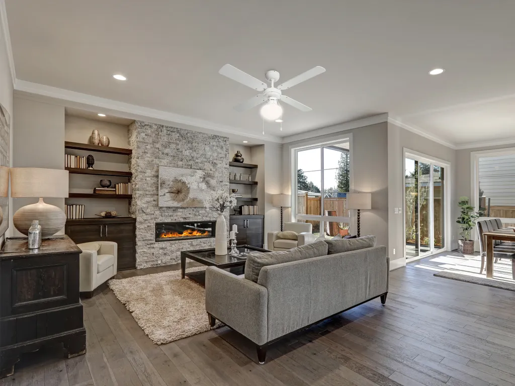 Bestron Deckenventilator Mit Beleuchtung, 3 Geschwindkigkeitsstufen & Großer Flügelspannweite Von Ø102 Cm, 50 W, Farbe: Ahorn/Weiß 2 Bestron Deckenventilator Mit Beleuchtung, 3 Geschwindkigkeitsstufen & Großer Flügelspannweite Von Ø102 Cm, 50 W, Farbe: Ahorn/Weiß – Bild 2