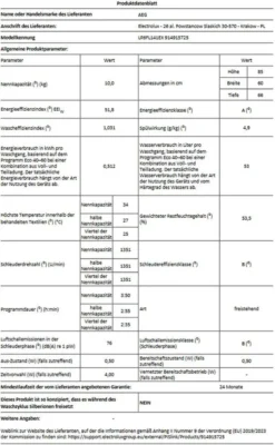 AEG - LR6FL141EX - Waschmaschine - 10 Kg 15 AEG - LR6FL141EX - Waschmaschine - 10 Kg -Luft Wrame Haus Geschaft 1c089d4484b3dc91e2e2a1ae68ba4cf3