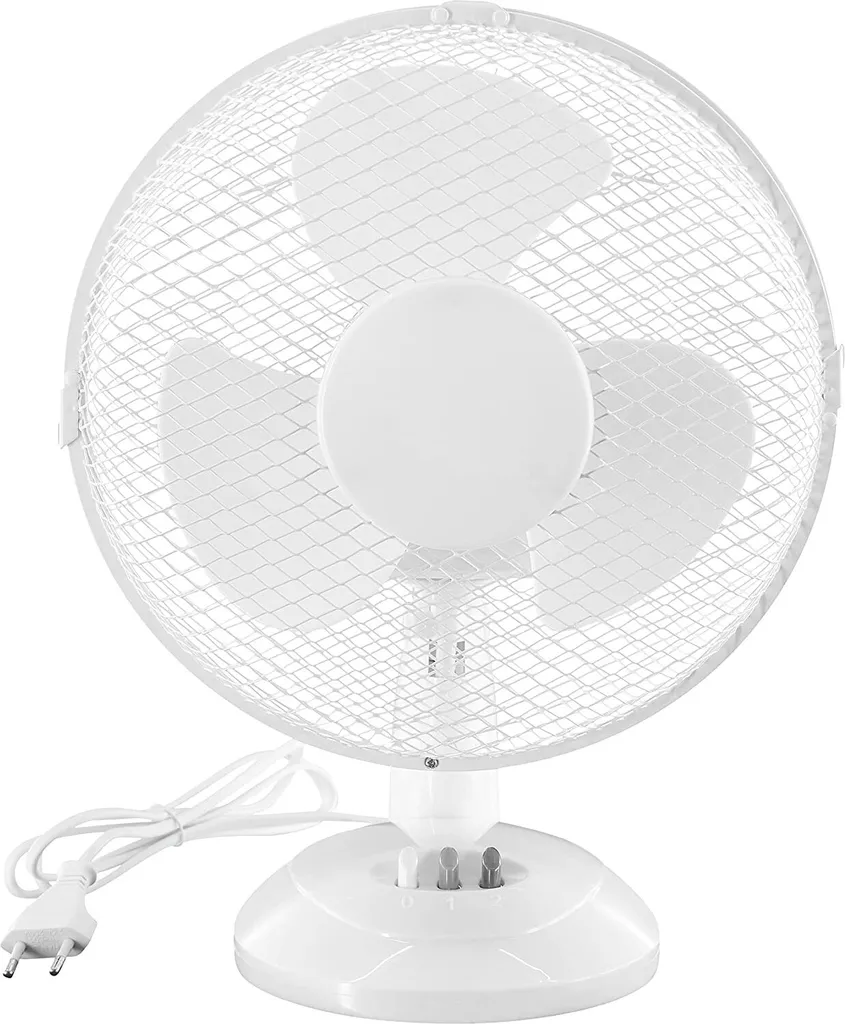 Tischventilator VT 33058 We | Ventilator | Kunststoff | 30 W Leistung | Weiß 1 Tischventilator VT 33058 We | Ventilator | Kunststoff | 30 W Leistung | Weiß