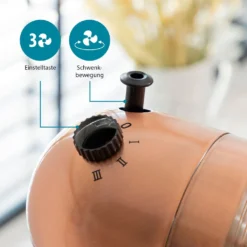 Tristar Retro Standventilator VE-5971 50 W 40 Cm Kupferfarben -Luft Wrame Haus Geschaft 1d9232e2161049109d113db054dae7a9