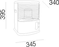 TecnoAir System - Flüssigbrennstoffkocher - WICK STOVE TOSAI 241 -Luft Wrame Haus Geschaft 200773109980590ce92a3327836df292
