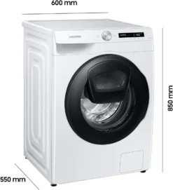 Samsung WW8ET554AAW/S2 Waschmaschine Frontlader 8kg Display WiFi Weiß -Luft Wrame Haus Geschaft 201375ee2dfe7d5cc5c6576815e0f523