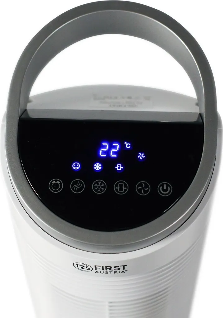 TZS First Austria FA-5560-4 Aircooler Silent Tower Lüfter Stehend - 60W - Weiß 8 TZS First Austria FA-5560-4 Aircooler Silent Tower Lüfter Stehend - 60W - Weiß – Bild 8