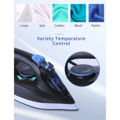 Aigostar SEAN 31QNM/ 199418 Kabelloses DampfbÃ1/4geleisen, Keramiksohle, 2600 Watt, Vertikaldampf, Anti-Kalk 13 Aigostar SEAN 31QNM/ 199418 Kabelloses DampfbÃ1/4geleisen, Keramiksohle, 2600 Watt, Vertikaldampf, Anti-Kalk -Luft Wrame Haus Geschaft 219f050cb0992ceeb31bdbeffe65d110