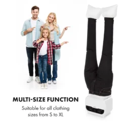 Klarstein ShirtButler Pro Automatischer Trockner Hosentrockner Hosenbügler , 2-in-1 System , 1200 Watt , Easy-Dry Technologie , Multi Size: S - XL , Thermal Safety System , 6-stufiger Timer: Bis 3 Stunden , Trocknungstemperatur: 30 - 70 °C , Bis Zu 2 Kg Maximalgewicht , LED-Kontrolllicht , Wechselbare Trocknungsaufsätze , Material: Oxford-Nylon , Weiß 13 Klarstein ShirtButler Pro Automatischer Trockner Hosentrockner Hosenbügler , 2-in-1 System , 1200 Watt , Easy-Dry Technologie , Multi Size: S - XL , Thermal Safety System , 6-stufiger Timer: Bis 3 Stunden , Trocknungstemperatur: 30 - 70 °C , Bis Zu 2 Kg Maximalgewicht , LED-Kontrolllicht , Wechselbare Trocknungsaufsätze , Material: Oxford-Nylon , Weiß -Luft Wrame Haus Geschaft 22b389ed91b5421775f8f62794dc94dd