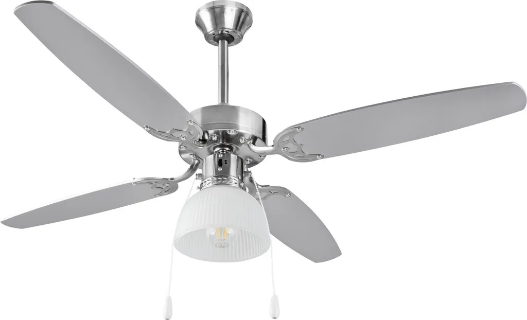 Deckenventilator Lina Ca. Ø 105 Cm, 40 W, 3 Stufen, Weiß 1 Deckenventilator Lina Ca. Ø 105 Cm, 40 W, 3 Stufen, Weiß