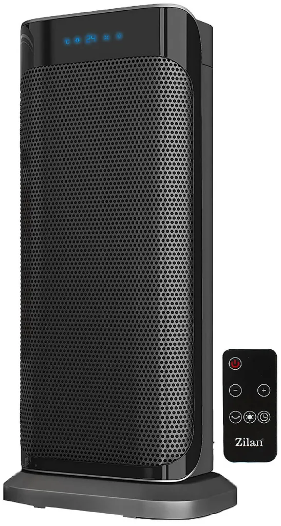 Zilan Keramik Heizlüfter | Heizstrahler | Oszillierend | 2 Leistungsstufen | 8h Timer | Fernbedienung | LED Display | Temperatureinstellung Von 10-35°C | 2000 Watt | 1 Zilan Keramik Heizlüfter | Heizstrahler | Oszillierend | 2 Leistungsstufen | 8h Timer | Fernbedienung | LED Display | Temperatureinstellung Von 10-35°C | 2000 Watt |