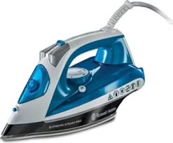 RUSSELL HOBBS Dampfbügeleisen Bügeleisen Blau Supreme Steam Pro 2600 W -Luft Wrame Haus Geschaft 24e1b81d39fcbccf9be78e743f66e14a