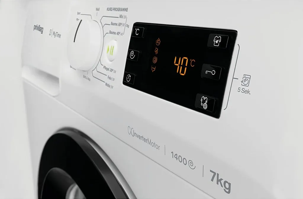 Privileg PWF MT 71484 Freistehende Waschmaschine, Frontlader, Weiß, , Schleuder, 1400 U/min, 7 Kg Fassungsvermögen, 59 KWh/100 Zyklen, 44 Liter/Zyklus, 53 DB Waschlautstärke, Inverter-Motor, 59,5 Cm Breite, Startzeitvorwahl, Wasserauslaufschutz 3 Privileg PWF MT 71484 Freistehende Waschmaschine, Frontlader, Weiß, , Schleuder, 1400 U/min, 7 Kg Fassungsvermögen, 59 KWh/100 Zyklen, 44 Liter/Zyklus, 53 DB Waschlautstärke, Inverter-Motor, 59,5 Cm Breite, Startzeitvorwahl, Wasserauslaufschutz – Bild 3