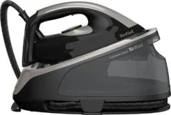 Tefal Express Easy SV6140 Dampferzeuger Bügeleisen Bis Zu 30% * Weniger Zeit Zum Bügeln Efficint Perfekte Ergebnisse Leistungsstarker Dampfstoß Autonomie Vielseitig Anti-Scale Große -Luft Wrame Haus Geschaft 27360ecbcddda8c640795fabc8175fc1