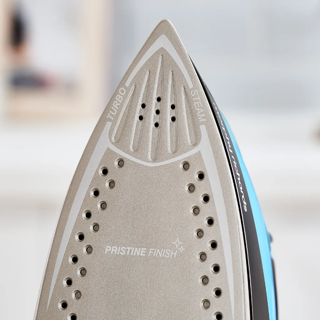 Morphy Richards 303210, Dampfbügeleisen, 3 M, 200 G/min, Schwarz, Blau, 40 G/min, 0,38 L 6 Morphy Richards 303210, Dampfbügeleisen, 3 M, 200 G/min, Schwarz, Blau, 40 G/min, 0,38 L – Bild 6