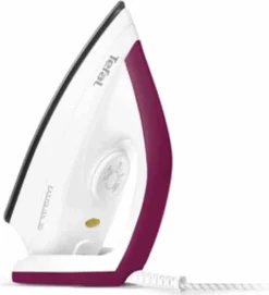 Tefal Trockenbügeleisen Easygliss FS4030 Weiß/beere -Luft Wrame Haus Geschaft 27a681935e90efb2a9cfc5c3f9148d78