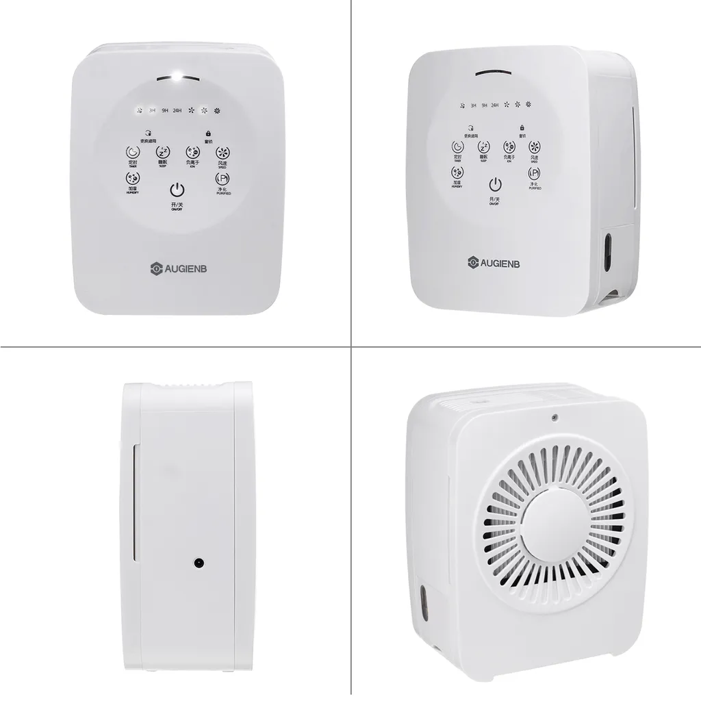 AUGIENB Luftreiniger Luftbefeuchter Allergie HEPA-Kombifilter Rauch Air Purifier 8 AUGIENB Luftreiniger Luftbefeuchter Allergie HEPA-Kombifilter Rauch Air Purifier – Bild 8